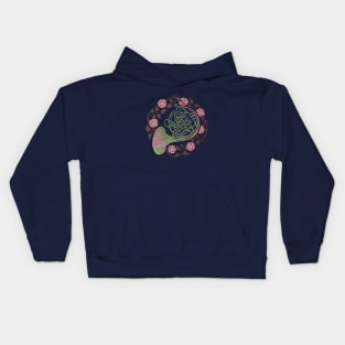 French Horn Kids Hoodie